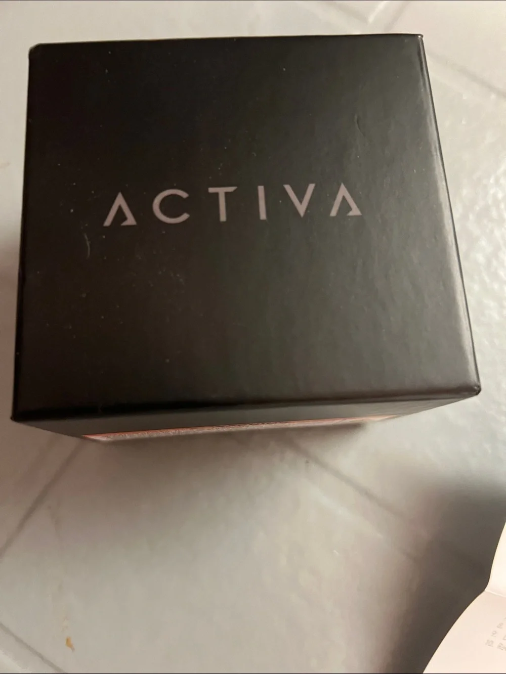 ACTIVA Black and Silver Men's Dual-Display Sport Watch Waterproof
